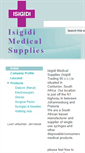 Mobile Screenshot of isigidi-medical.com